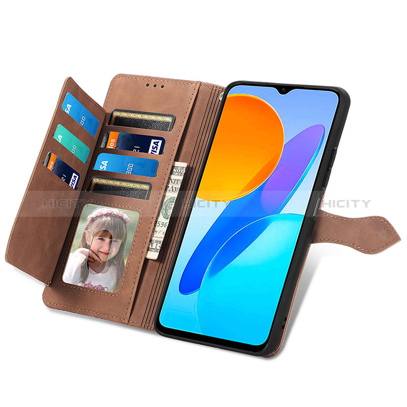 Coque Portefeuille Livre Cuir Etui Clapet S06D pour Huawei Honor 70 Lite 5G Plus