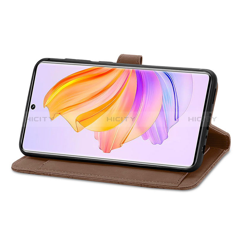 Coque Portefeuille Livre Cuir Etui Clapet S06D pour Huawei Honor 80 SE 5G Plus