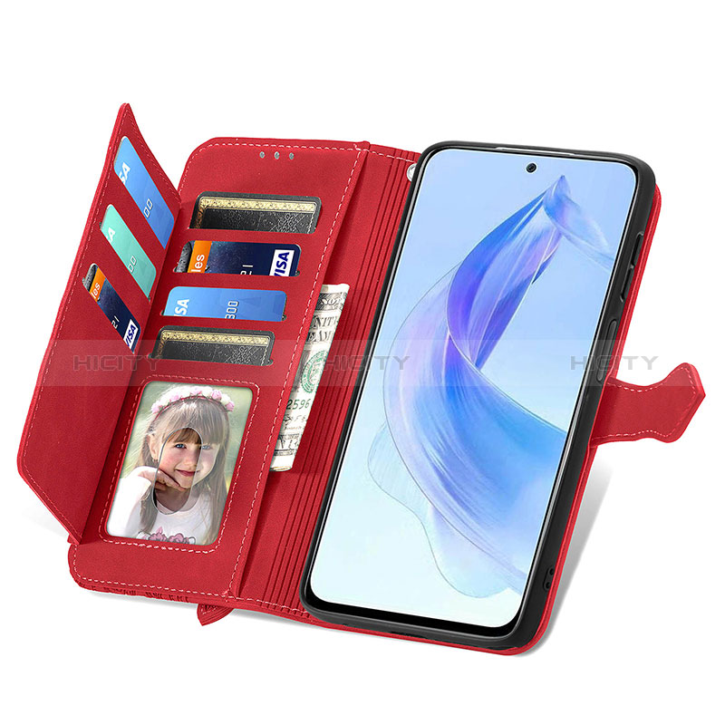 Coque Portefeuille Livre Cuir Etui Clapet S06D pour Huawei Honor 90 Lite 5G Plus