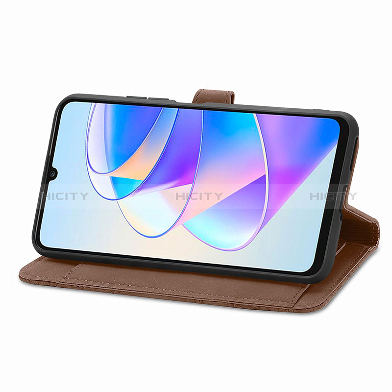 Coque Portefeuille Livre Cuir Etui Clapet S06D pour Huawei Honor X7a Plus