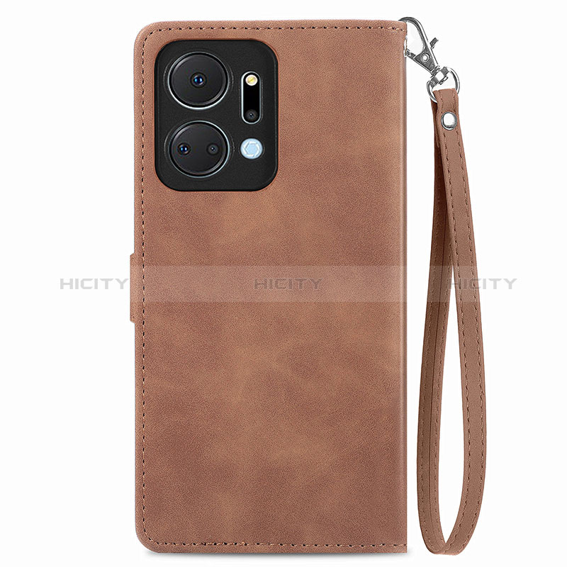 Coque Portefeuille Livre Cuir Etui Clapet S06D pour Huawei Honor X7a Plus