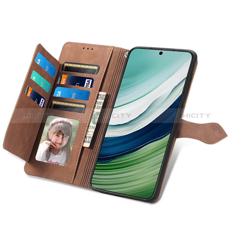 Coque Portefeuille Livre Cuir Etui Clapet S06D pour Huawei Mate 60 Plus