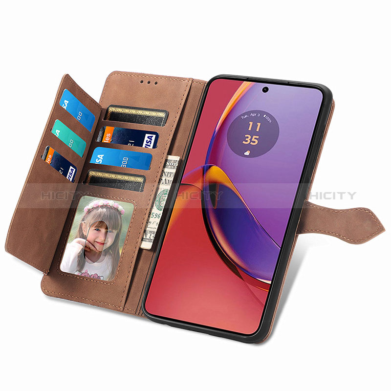 Coque Portefeuille Livre Cuir Etui Clapet S06D pour Motorola Moto G84 5G Plus