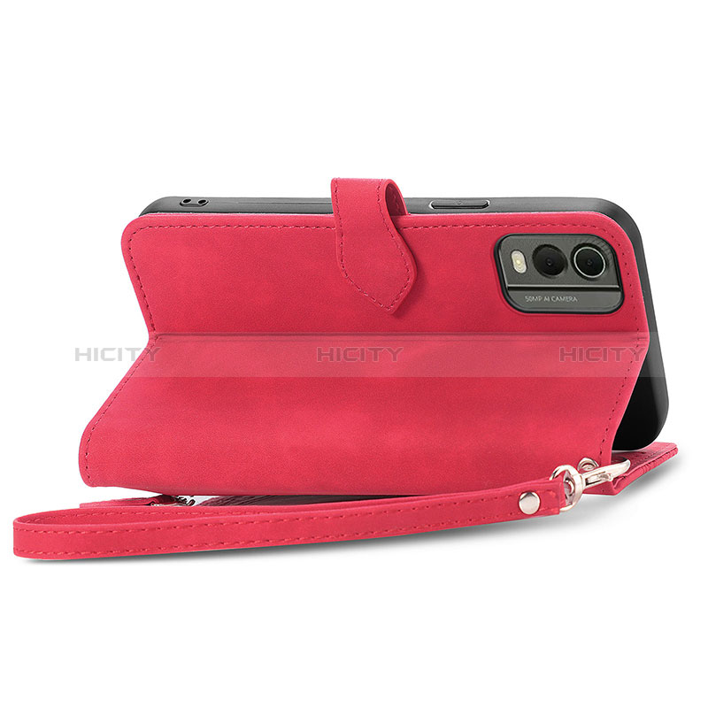 Coque Portefeuille Livre Cuir Etui Clapet S06D pour Nokia C210 Plus