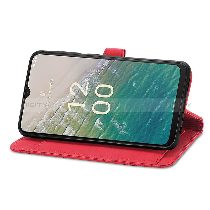 Coque Portefeuille Livre Cuir Etui Clapet S06D pour Nokia C210 Plus