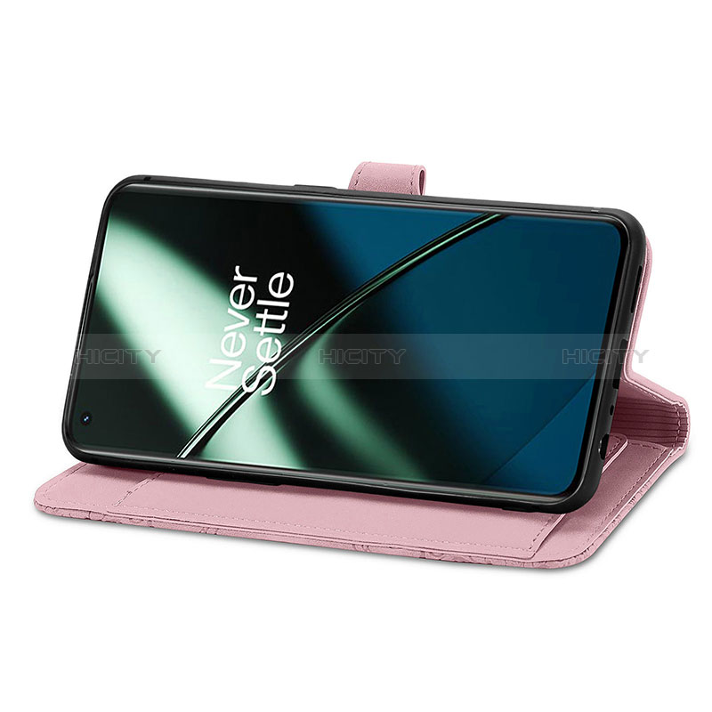 Coque Portefeuille Livre Cuir Etui Clapet S06D pour OnePlus 11 5G Plus