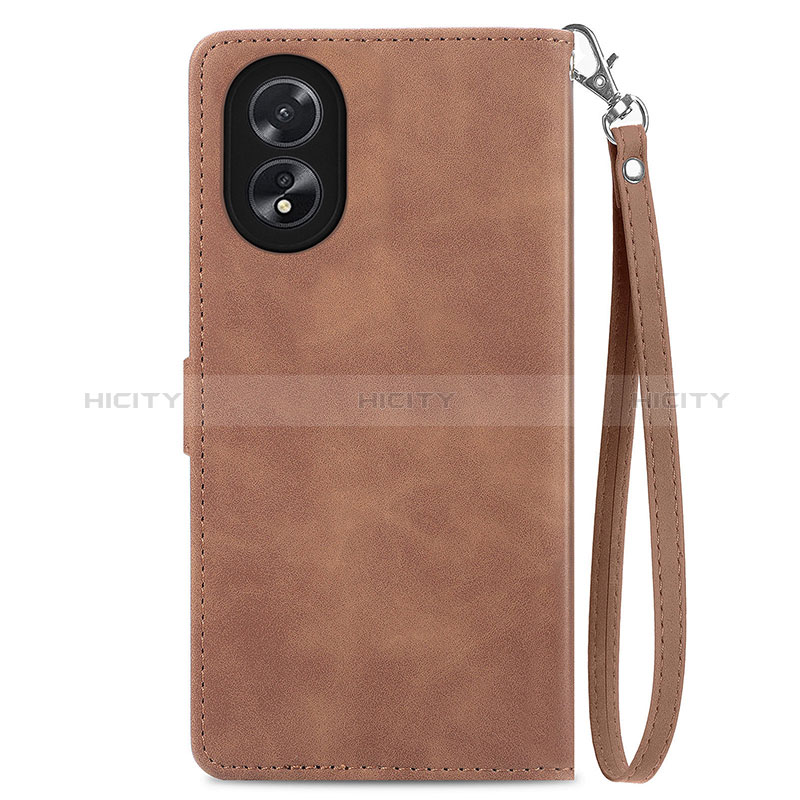 Coque Portefeuille Livre Cuir Etui Clapet S06D pour Oppo A18 Plus