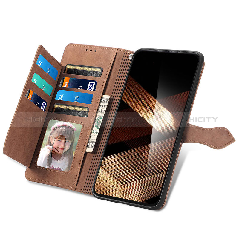 Coque Portefeuille Livre Cuir Etui Clapet S06D pour Oppo A18 Plus