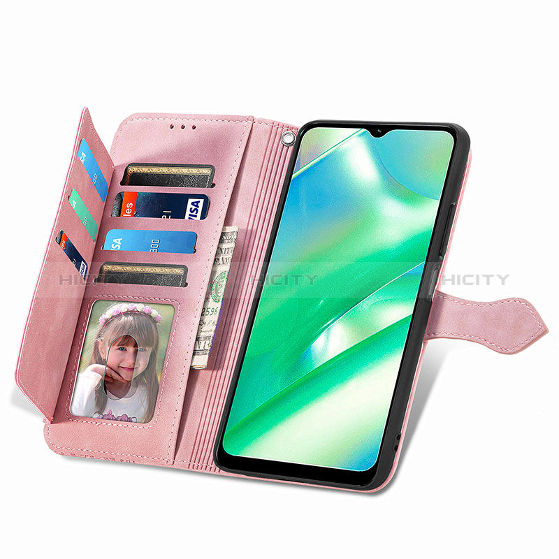 Coque Portefeuille Livre Cuir Etui Clapet S06D pour Realme C33 Plus