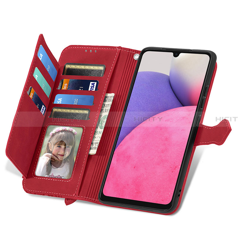 Coque Portefeuille Livre Cuir Etui Clapet S06D pour Samsung Galaxy A33 5G Plus