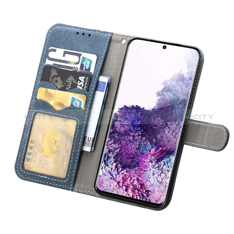 Coque Portefeuille Livre Cuir Etui Clapet S06D pour Samsung Galaxy S20 5G Plus