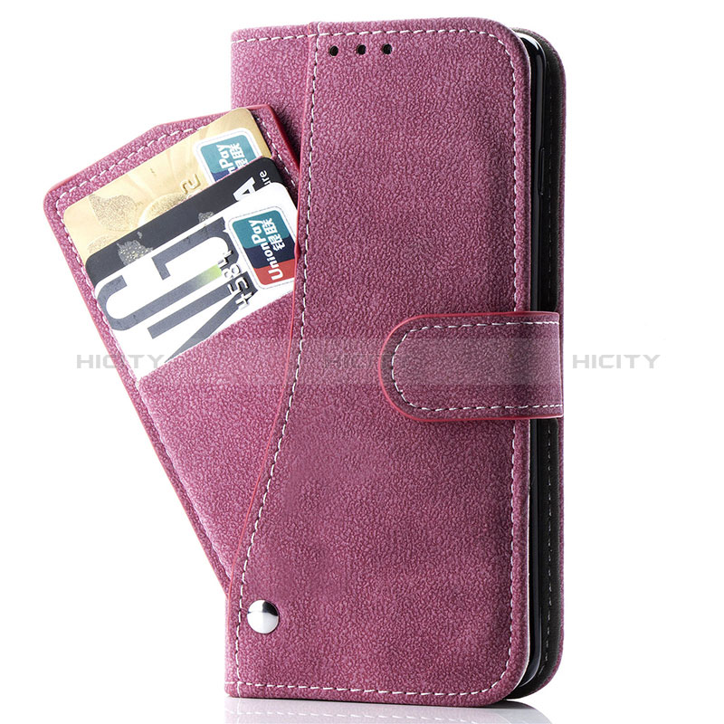 Coque Portefeuille Livre Cuir Etui Clapet S06D pour Samsung Galaxy S20 Ultra 5G Rouge Plus