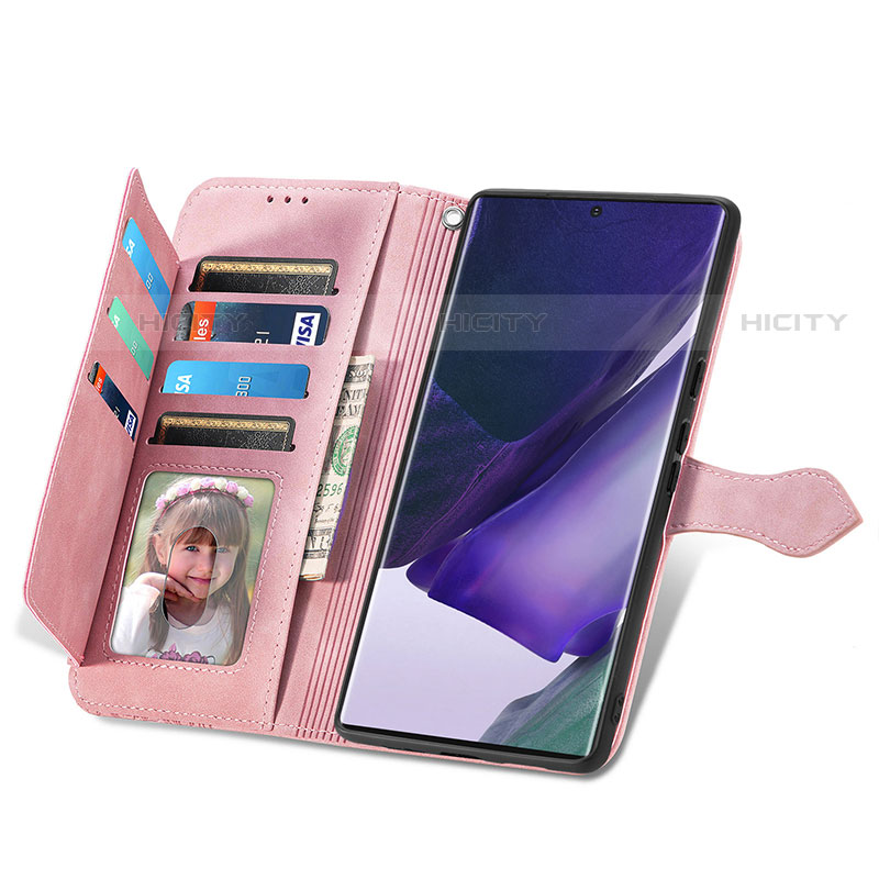 Coque Portefeuille Livre Cuir Etui Clapet S06D pour Samsung Galaxy S23 Ultra 5G Plus