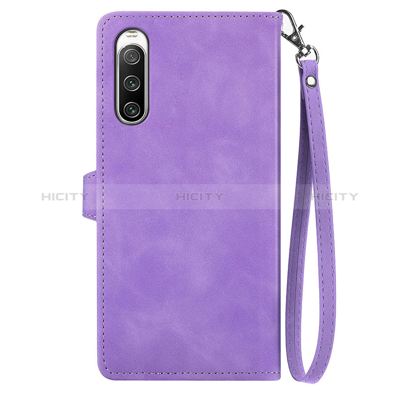 Coque Portefeuille Livre Cuir Etui Clapet S06D pour Sony Xperia 10 IV SO-52C Plus