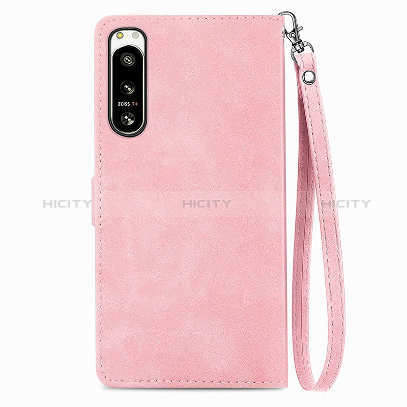 Coque Portefeuille Livre Cuir Etui Clapet S06D pour Sony Xperia 5 IV Plus