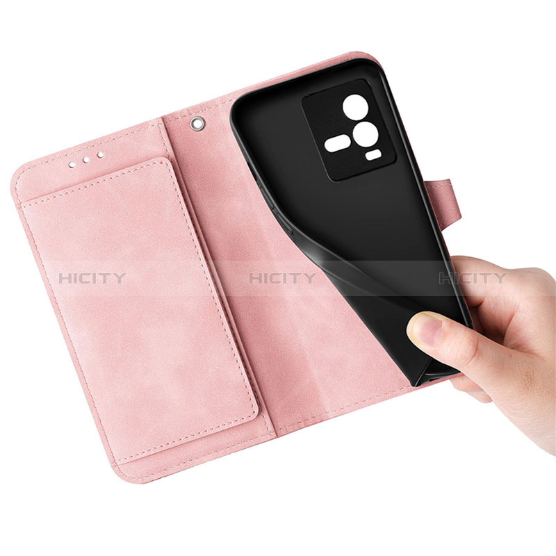 Coque Portefeuille Livre Cuir Etui Clapet S06D pour Vivo iQOO 9T 5G Plus