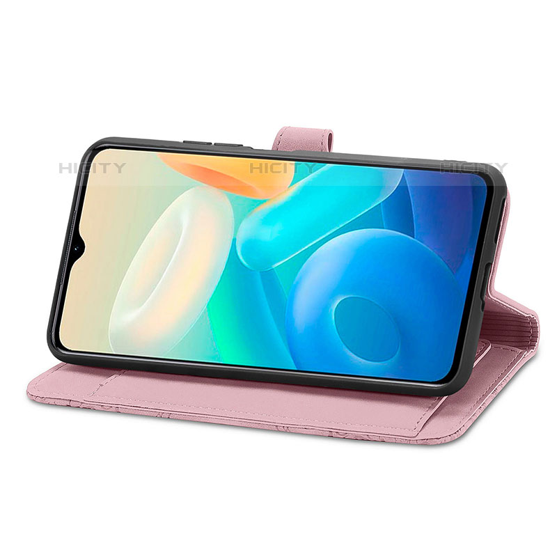 Coque Portefeuille Livre Cuir Etui Clapet S06D pour Vivo iQOO Z6 Lite 5G Plus