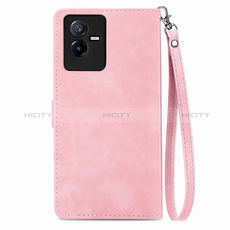 Coque Portefeuille Livre Cuir Etui Clapet S06D pour Vivo T2x 5G Plus