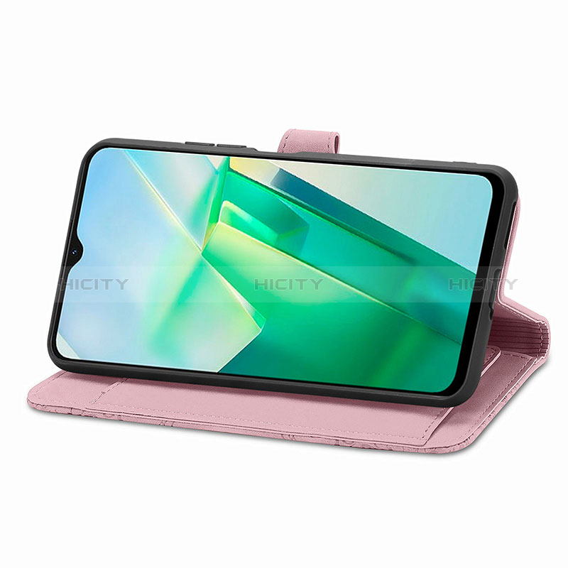 Coque Portefeuille Livre Cuir Etui Clapet S06D pour Vivo T2x 5G Plus