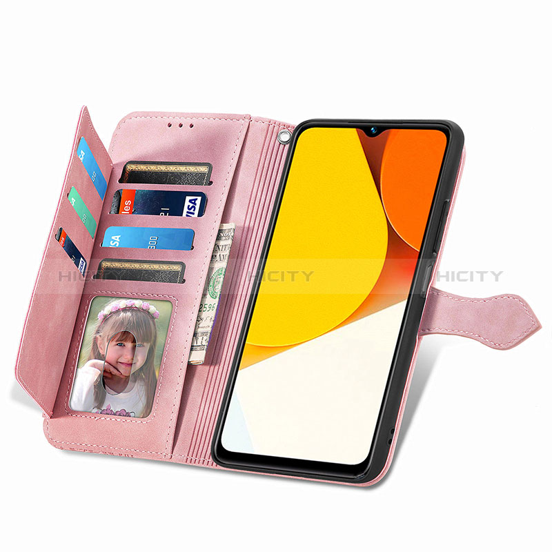 Coque Portefeuille Livre Cuir Etui Clapet S06D pour Vivo Y35 4G Plus