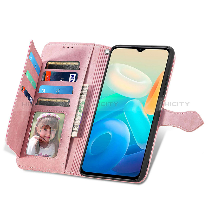 Coque Portefeuille Livre Cuir Etui Clapet S06D pour Vivo Y77 5G Plus