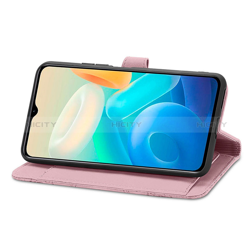 Coque Portefeuille Livre Cuir Etui Clapet S06D pour Vivo Y77 5G Plus