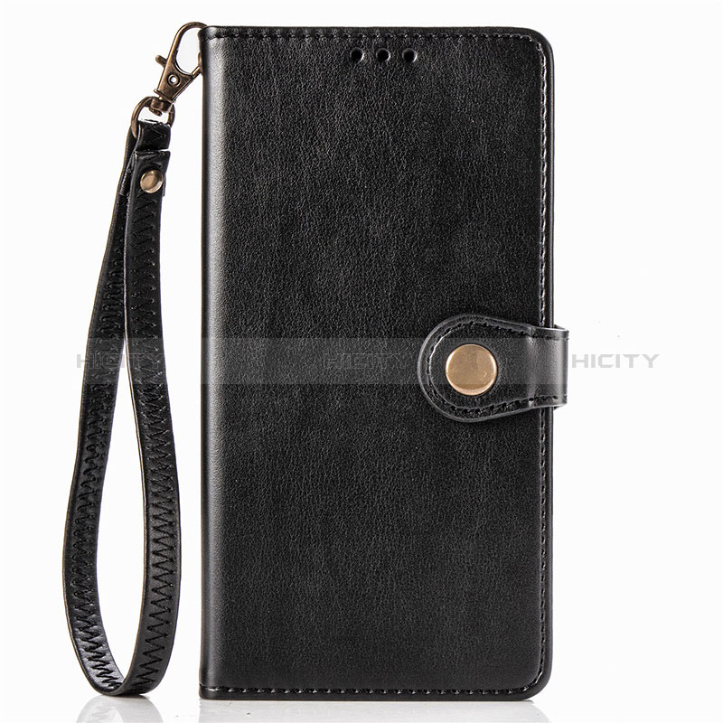 Coque Portefeuille Livre Cuir Etui Clapet S06D pour Xiaomi Mi 10i 5G Noir Plus