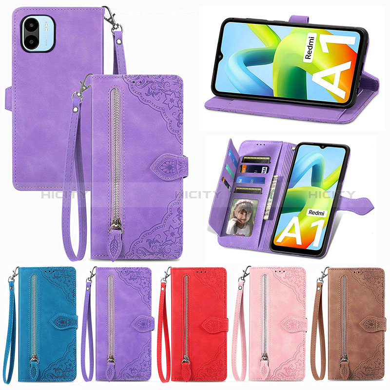 Coque Portefeuille Livre Cuir Etui Clapet S06D pour Xiaomi Poco C50 Plus