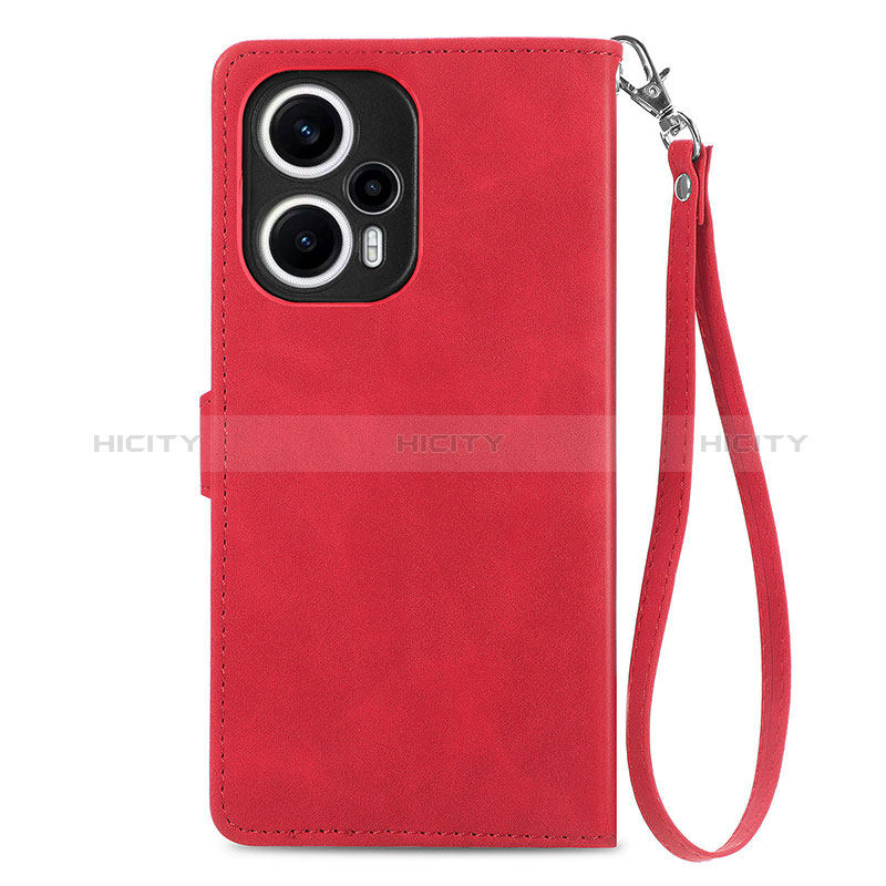 Coque Portefeuille Livre Cuir Etui Clapet S06D pour Xiaomi Poco F5 5G Plus