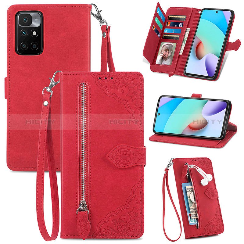 Coque Portefeuille Livre Cuir Etui Clapet S06D pour Xiaomi Poco M4 Pro 5G Plus