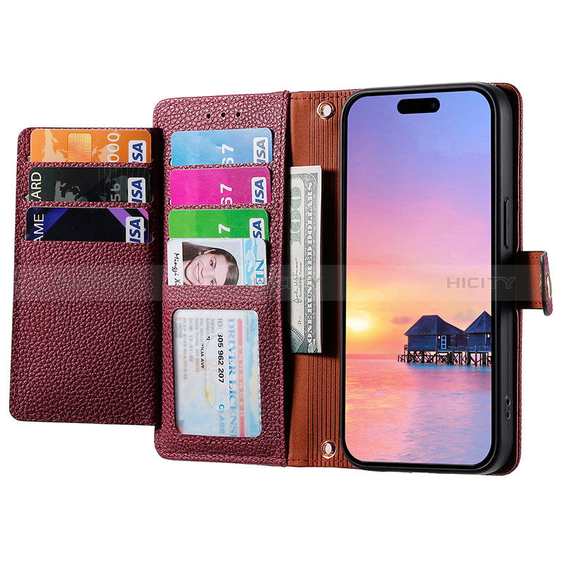 Coque Portefeuille Livre Cuir Etui Clapet S07D pour Apple iPhone 13 Plus