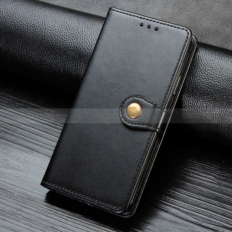 Coque Portefeuille Livre Cuir Etui Clapet S07D pour Google Pixel 4 XL Noir Plus