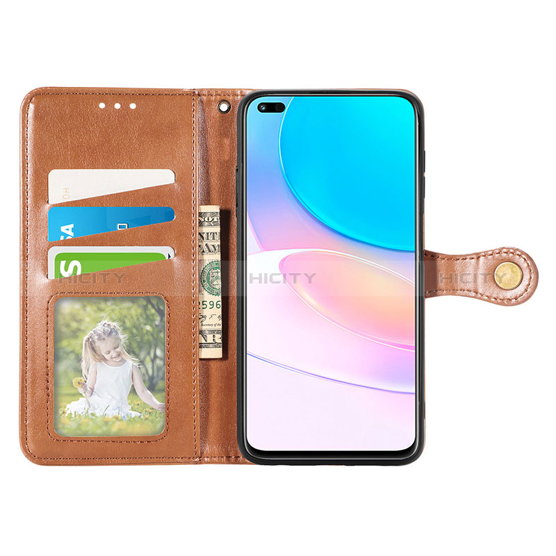 Coque Portefeuille Livre Cuir Etui Clapet S07D pour Huawei Honor 50 Lite Plus