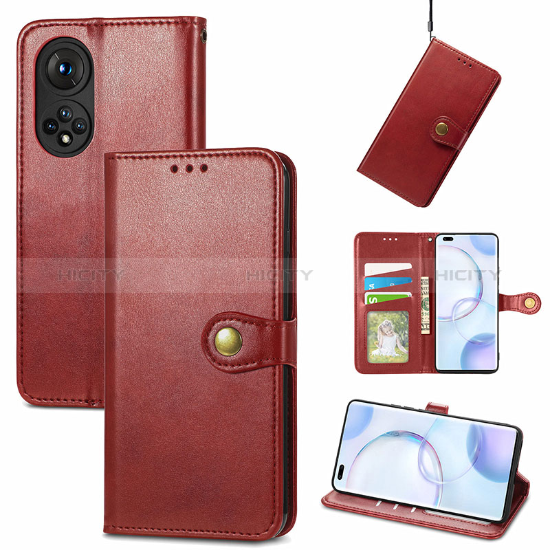 Coque Portefeuille Livre Cuir Etui Clapet S07D pour Huawei Honor 50 Pro 5G Plus