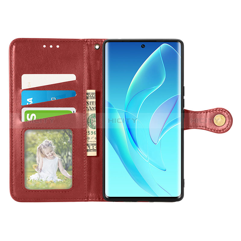 Coque Portefeuille Livre Cuir Etui Clapet S07D pour Huawei Honor 60 Pro 5G Plus