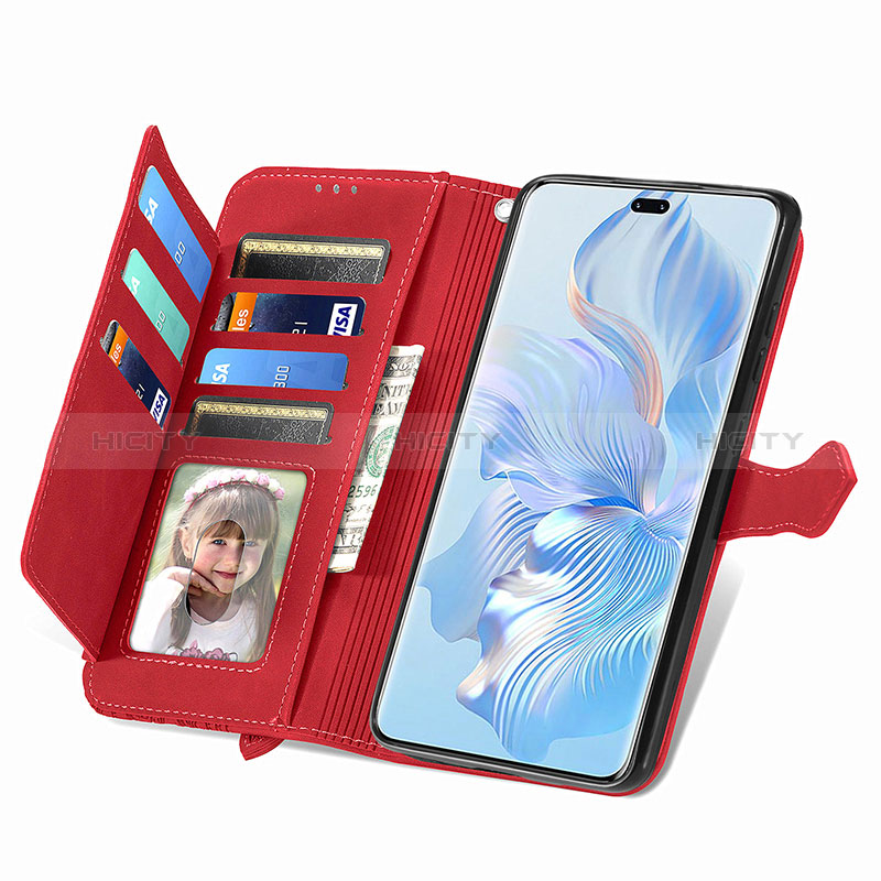 Coque Portefeuille Livre Cuir Etui Clapet S07D pour Huawei Honor 80 Pro 5G Plus