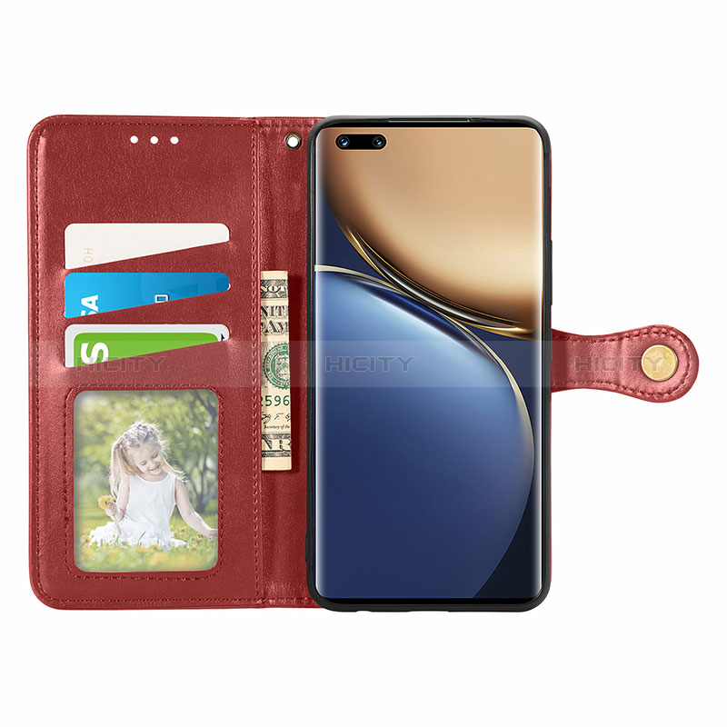 Coque Portefeuille Livre Cuir Etui Clapet S07D pour Huawei Honor Magic3 Pro 5G Plus