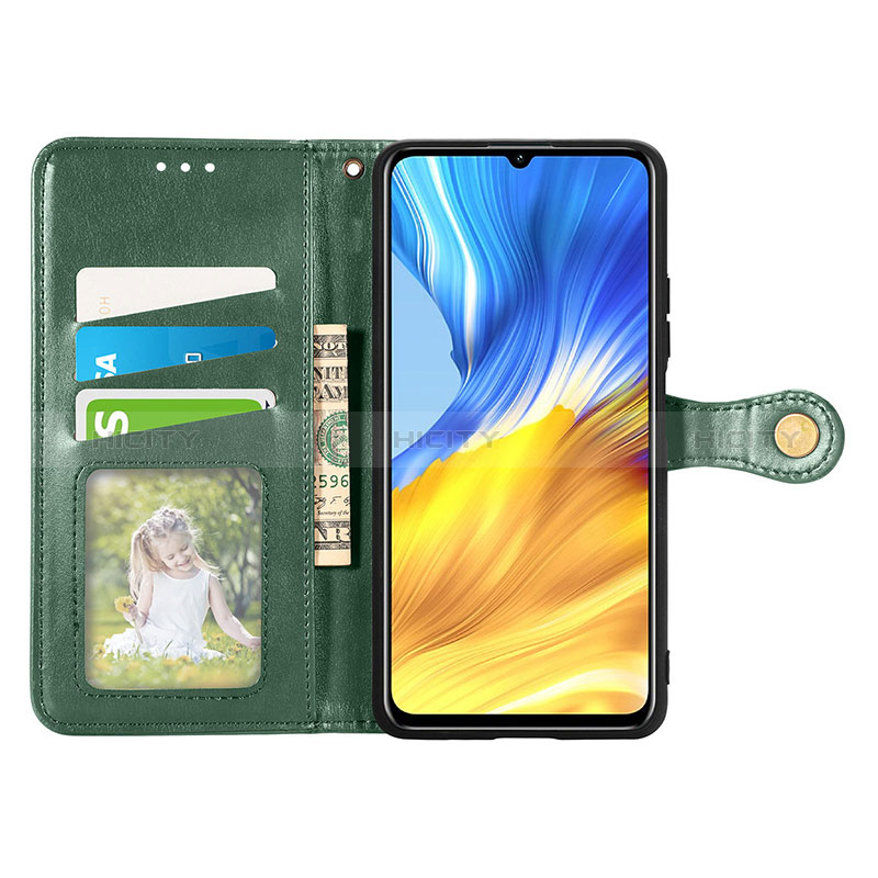 Coque Portefeuille Livre Cuir Etui Clapet S07D pour Huawei Honor X10 Max 5G Plus