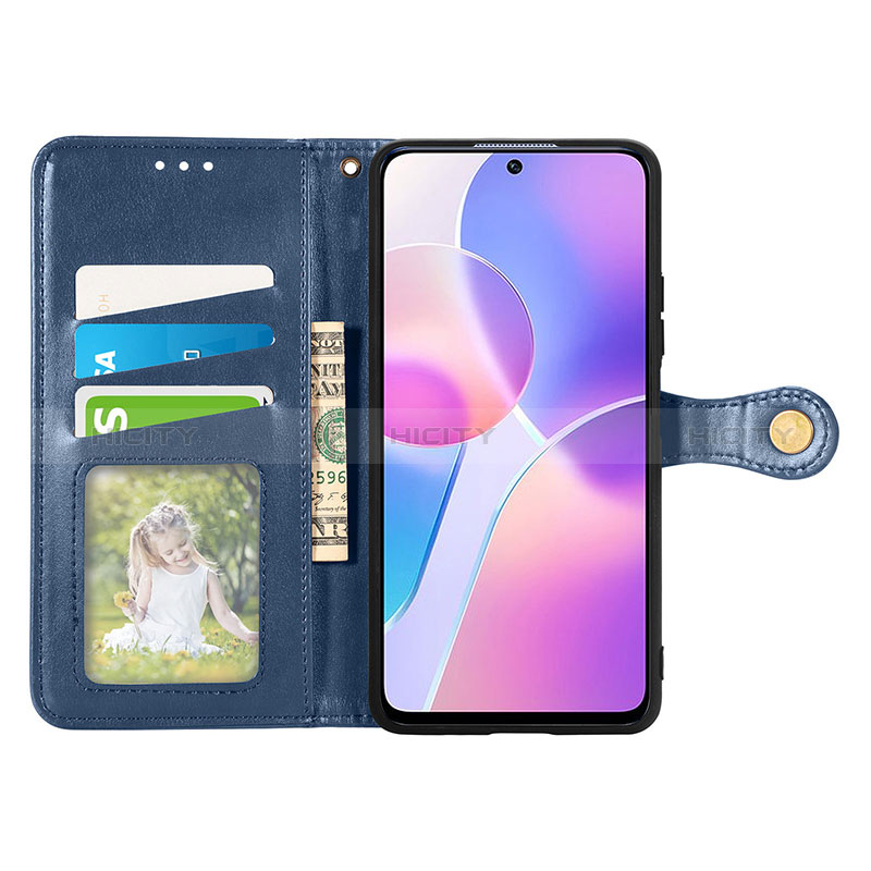 Coque Portefeuille Livre Cuir Etui Clapet S07D pour Huawei Honor X30i Plus