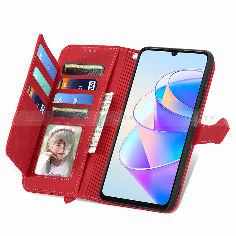 Coque Portefeuille Livre Cuir Etui Clapet S07D pour Huawei Honor X7a Plus