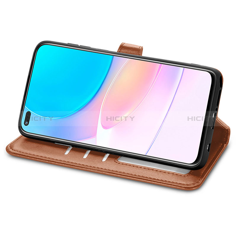 Coque Portefeuille Livre Cuir Etui Clapet S07D pour Huawei Nova 8i Plus