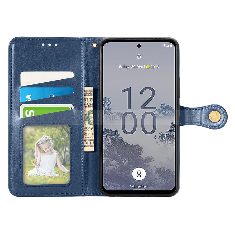 Coque Portefeuille Livre Cuir Etui Clapet S07D pour Nokia X30 5G Plus