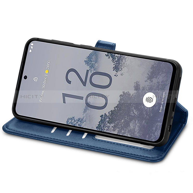 Coque Portefeuille Livre Cuir Etui Clapet S07D pour Nokia X30 5G Plus