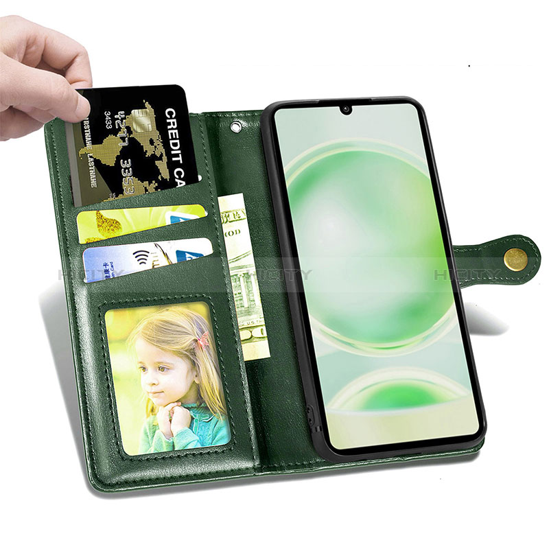 Coque Portefeuille Livre Cuir Etui Clapet S07D pour Sharp Aquos Sense8 Plus