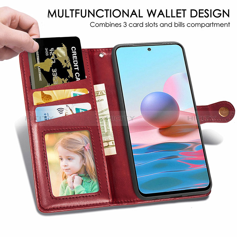 Coque Portefeuille Livre Cuir Etui Clapet S07D pour Xiaomi POCO M3 Pro 5G Plus