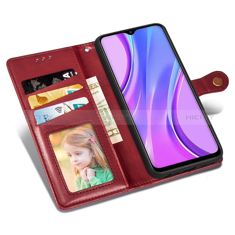 Coque Portefeuille Livre Cuir Etui Clapet S07D pour Xiaomi Redmi 9 Prime India Plus