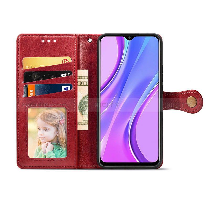 Coque Portefeuille Livre Cuir Etui Clapet S07D pour Xiaomi Redmi 9 Prime India Plus