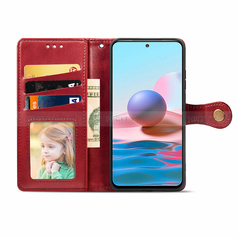 Coque Portefeuille Livre Cuir Etui Clapet S07D pour Xiaomi Redmi Note 10 5G Plus