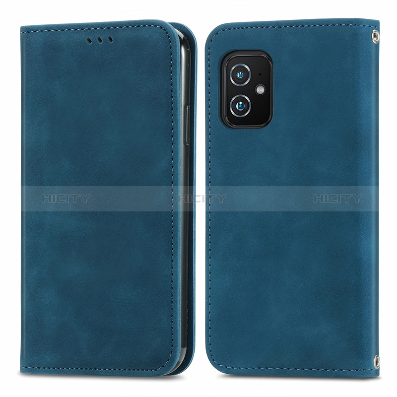 Coque Portefeuille Livre Cuir Etui Clapet S08D pour Asus ZenFone 8 Mini Plus