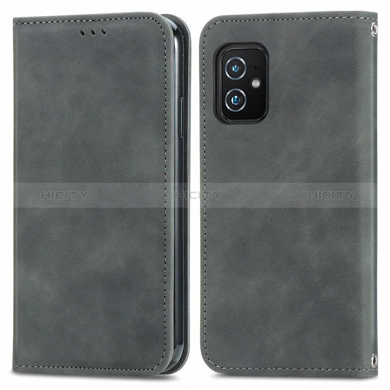 Coque Portefeuille Livre Cuir Etui Clapet S08D pour Asus ZenFone 8 Mini Plus